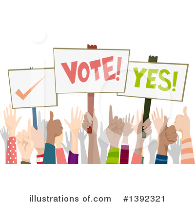 Suffrage Clipart #1392321 by BNP Design Studio