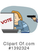 Vote Clipart #1392324 by BNP Design Studio