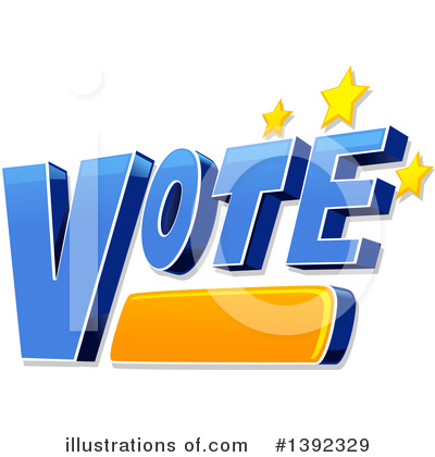 Royalty-Free (RF) Vote Clipart Illustration by BNP Design Studio - Stock Sample #1392329