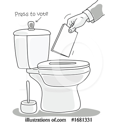 Royalty-Free (RF) Voting Clipart Illustration by Alex Bannykh - Stock Sample #1681331