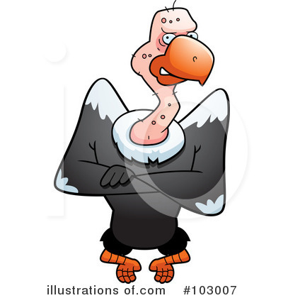 Royalty-Free (RF) Vulture Clipart Illustration by Cory Thoman - Stock Sample #103007
