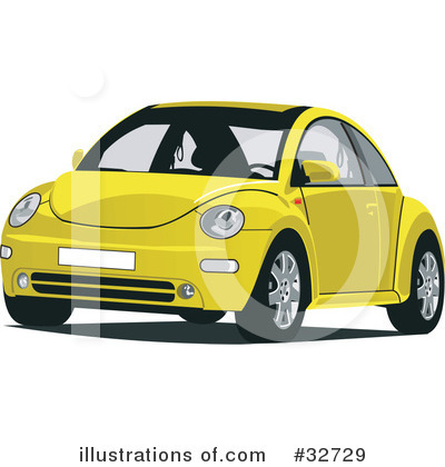 Volkswagen Clipart #32729 by David Rey