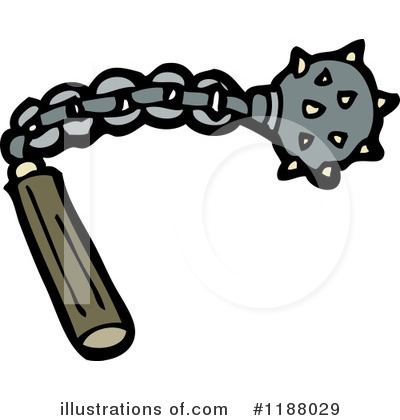 Mace Clipart #1188029 by lineartestpilot