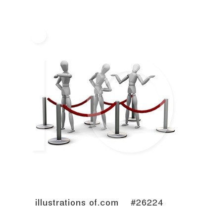 Royalty-Free (RF) Waiting Clipart Illustration by KJ Pargeter - Stock Sample #26224