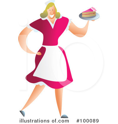 Waitress Clipart #100089 by Prawny