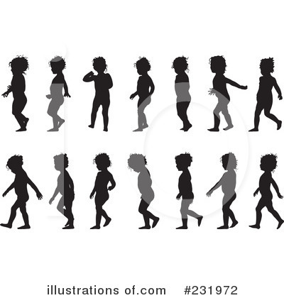 Royalty-Free (RF) Walking Clipart Illustration by Frisko - Stock Sample #231972