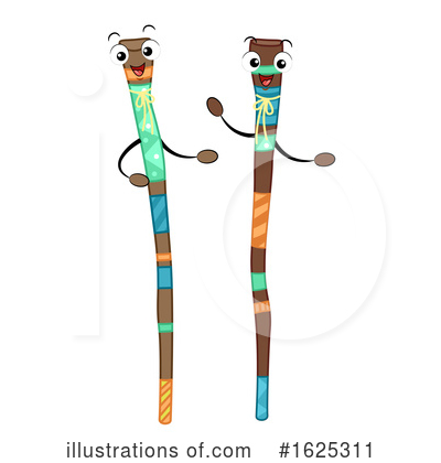 Royalty-Free (RF) Walking Stick Clipart Illustration by BNP Design Studio - Stock Sample #1625311
