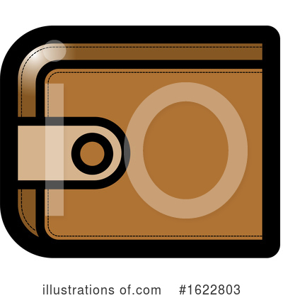 Wallet Clipart #1622803 by Lal Perera