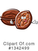 Walnut Clipart #1342499 by Vector Tradition SM