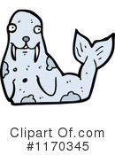 Walrus Clipart #1170345 by lineartestpilot