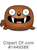 Walrus Clipart #1449388 by Cory Thoman