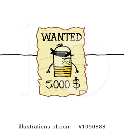 Wanted Clipart #1050888 by NL shop