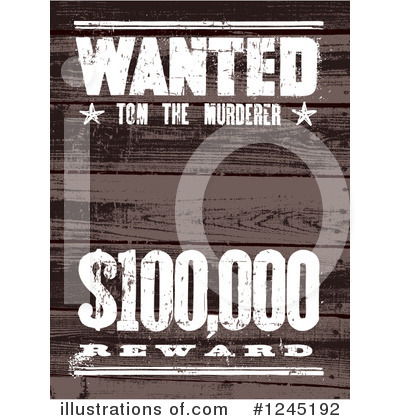 Wanted Clipart #1245192 by BestVector