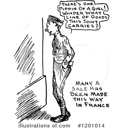 War Cartoon Clipart #1201014 by Prawny Vintage