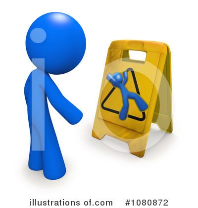 Warning Sign Clipart #1080872 by Leo Blanchette