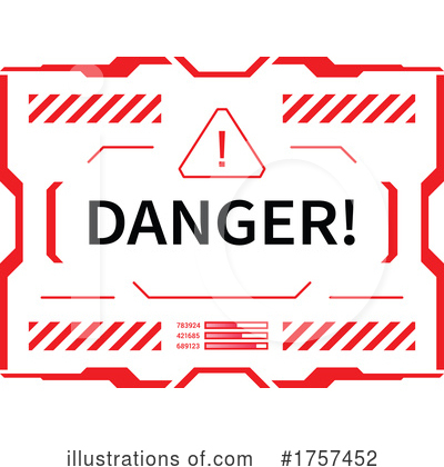 Danger Clipart #1757452 by Vector Tradition SM