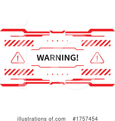 Warning Clipart #1757454 by Vector Tradition SM