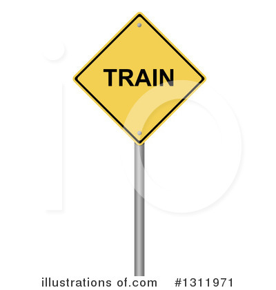 Royalty-Free (RF) Warning Sign Clipart Illustration by oboy - Stock Sample #1311971