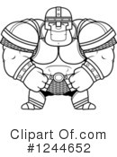 Warrior Clipart #1244652 by Cory Thoman