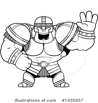 Royalty-Free (RF) Warrior Clipart Illustration by Cory Thoman - Stock Sample #1435057