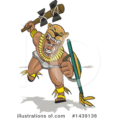 Royalty-Free (RF) Warrior Clipart Illustration by David Rey - Stock Sample #1439136
