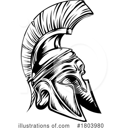 Royalty-Free (RF) Warrior Clipart Illustration by Domenico Condello - Stock Sample #1803980