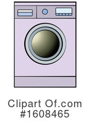 Washing Machine Clipart #1608465 by Lal Perera