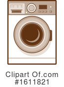 Washing Machine Clipart #1611821 by patrimonio