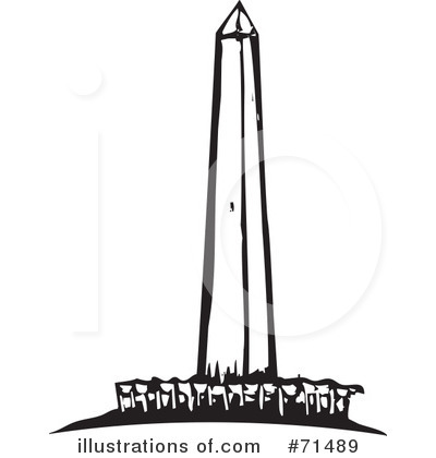 Royalty-Free (RF) Washington Monument Clipart Illustration by xunantunich - Stock Sample #71489