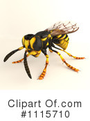 Wasp Clipart #1115710 by Leo Blanchette