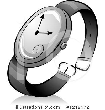 Wristwatch Clipart #1212172 by BNP Design Studio