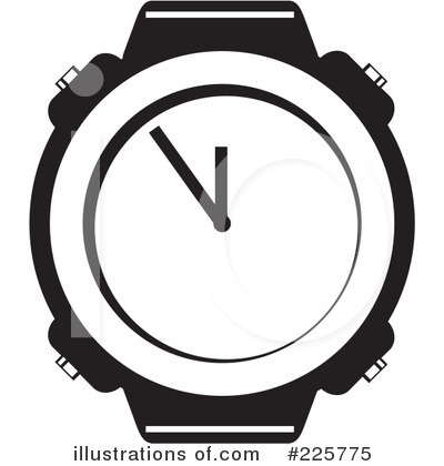 Royalty-Free (RF) Watches Clipart Illustration by David Rey - Stock Sample #225775