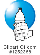 Water Bottle Clipart #1252368 by Lal Perera