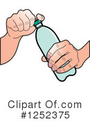 Water Bottle Clipart #1252375 by Lal Perera