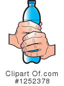 Water Bottle Clipart #1252378 by Lal Perera