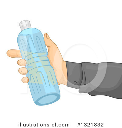 Royalty-Free (RF) Water Bottle Clipart Illustration by BNP Design Studio - Stock Sample #1321832