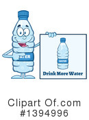 Water Bottle Clipart #1394996 by Hit Toon