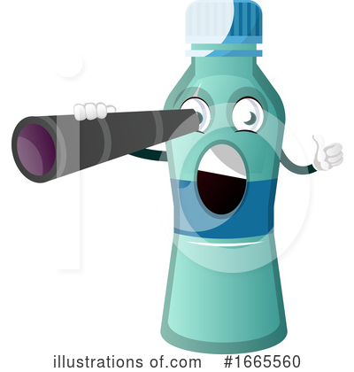 Water Bottle Clipart #1665560 by Morphart Creations