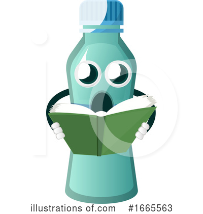Water Bottle Clipart #1665563 by Morphart Creations