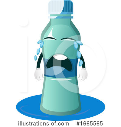 Water Bottle Clipart #1665565 by Morphart Creations