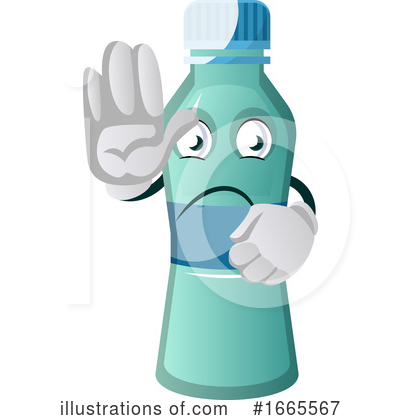Royalty-Free (RF) Water Bottle Clipart Illustration by Morphart Creations - Stock Sample #1665567