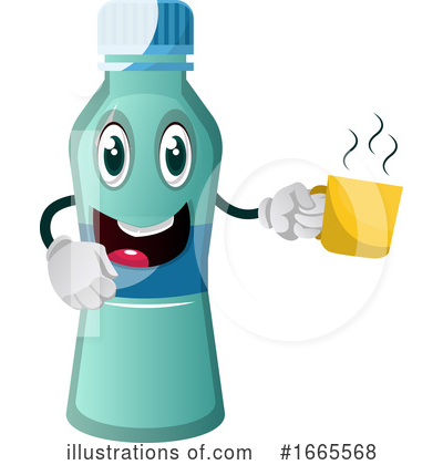 Water Bottle Clipart #1665568 by Morphart Creations