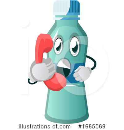 Water Bottle Clipart #1665569 by Morphart Creations