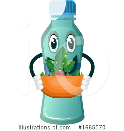 Water Bottle Clipart #1665570 by Morphart Creations