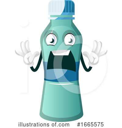 Royalty-Free (RF) Water Bottle Clipart Illustration by Morphart Creations - Stock Sample #1665575