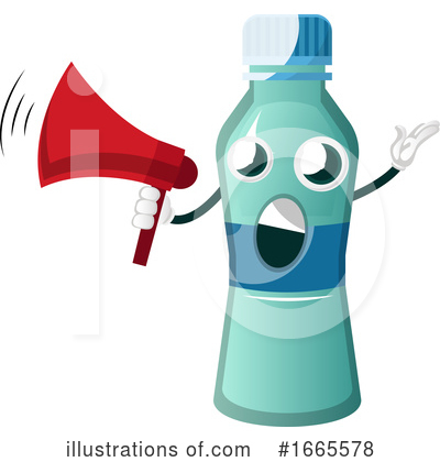 Royalty-Free (RF) Water Bottle Clipart Illustration by Morphart Creations - Stock Sample #1665578