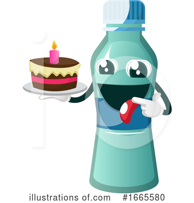 Royalty-Free (RF) Water Bottle Clipart Illustration by Morphart Creations - Stock Sample #1665580