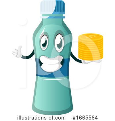 Royalty-Free (RF) Water Bottle Clipart Illustration by Morphart Creations - Stock Sample #1665584