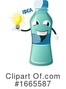 Water Bottle Clipart #1665587 by Morphart Creations
