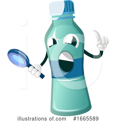 Royalty-Free (RF) Water Bottle Clipart Illustration by Morphart Creations - Stock Sample #1665589